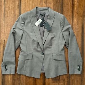Ann Taylor Gray Blazer
